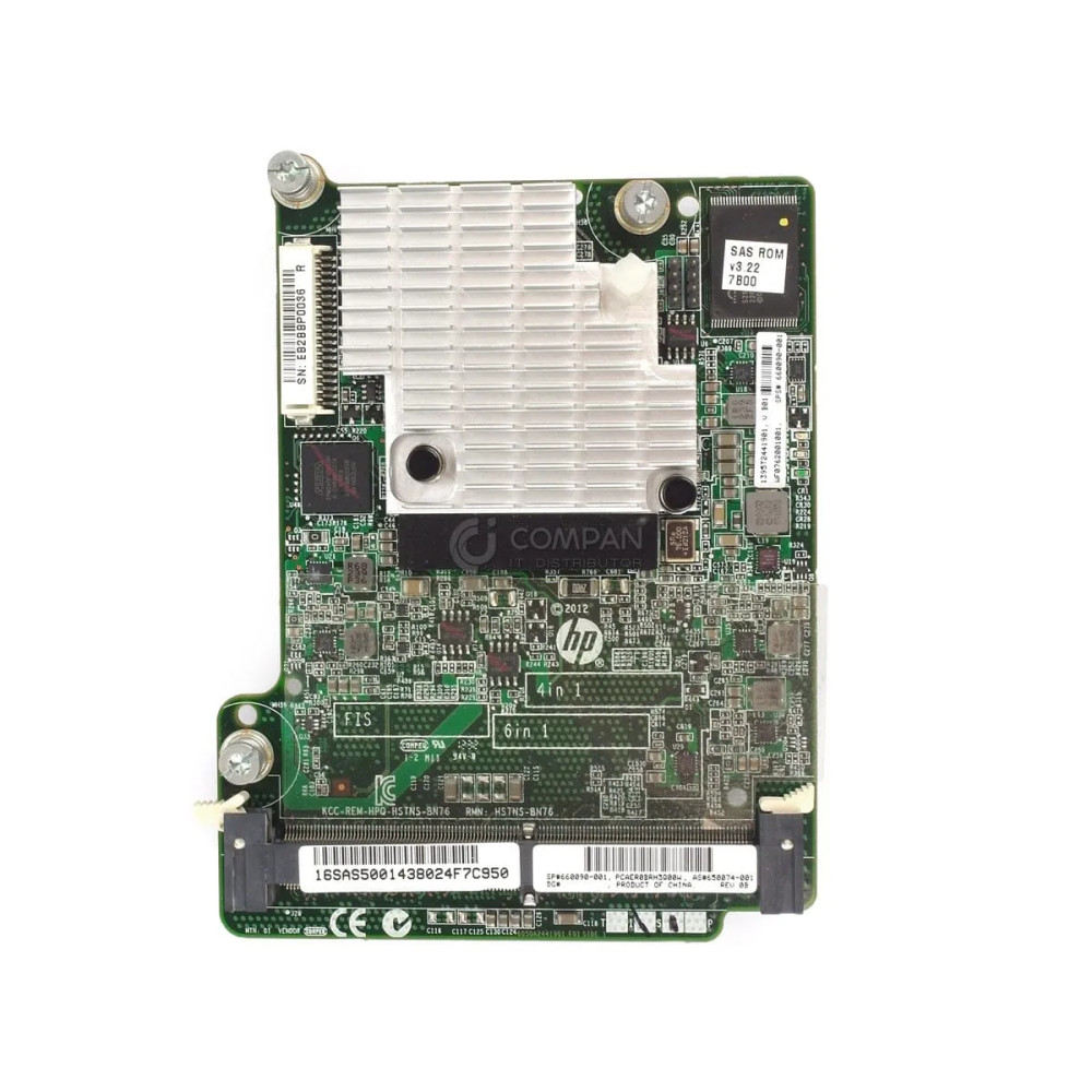 660090-001 HP SMART ARRAY P721M/2G 4-PORT FBWC CONTROLLER MEZZ B